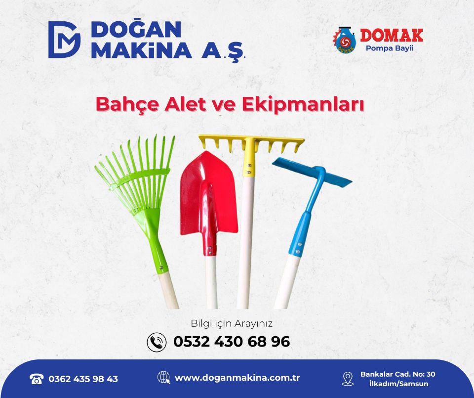 Bahçe Alet Ve Ekipmanları