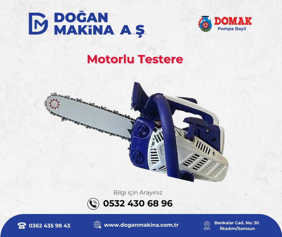 Motorlu Testere