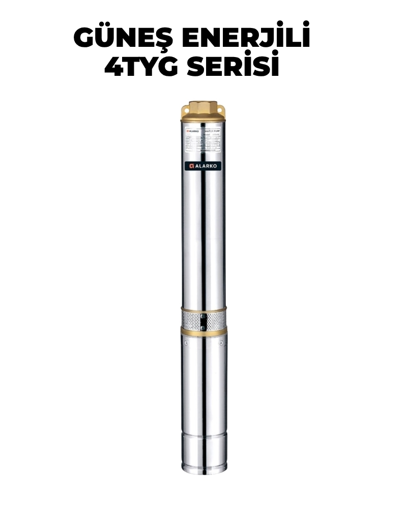 Alarko Güneş Enerjili 4TYG Serisi Dalgıç Pompa