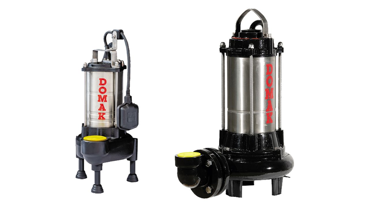 Paslanmaz Çelik Gövdeli Parçalayıcı Bıçaklı Atık Su Dalgıç Elektropomplar