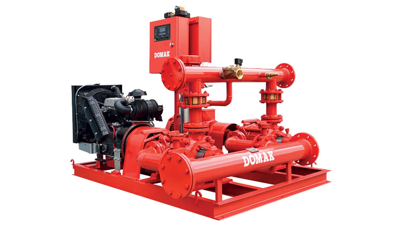 Yatay Milli Yangınla Mücadele Hidroforları